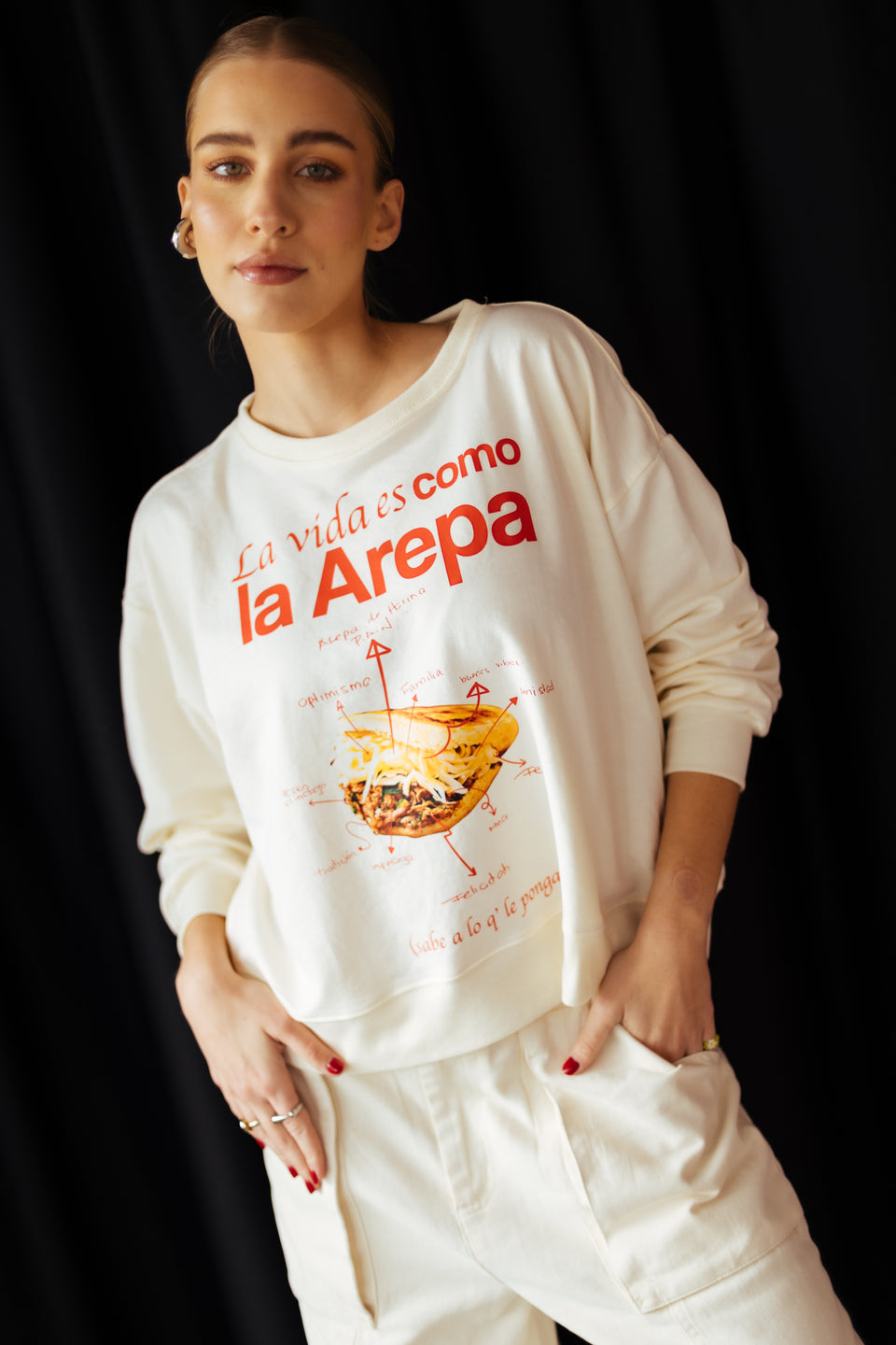 LA VIDA ES CÓMO LA AREPA