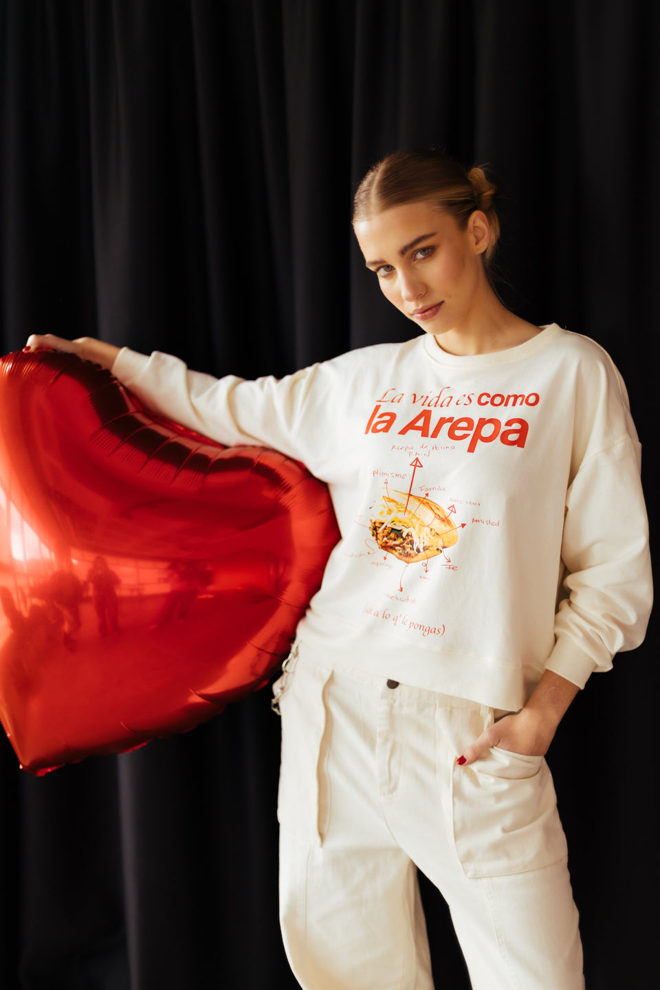 LA VIDA ES CÓMO LA AREPA