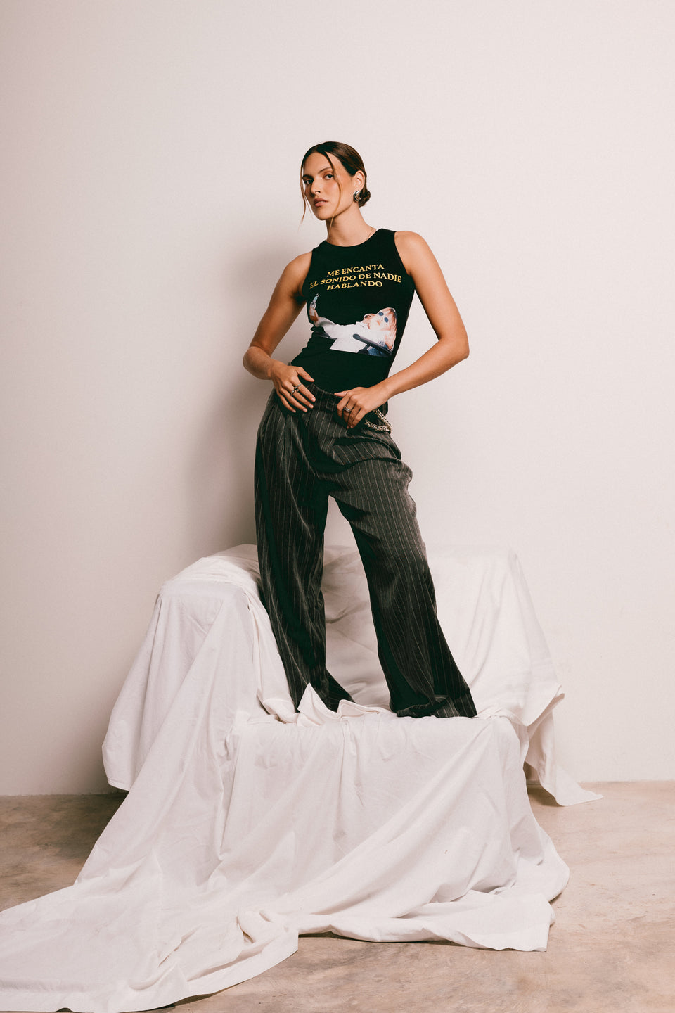 … el sonido de nadie hablando!